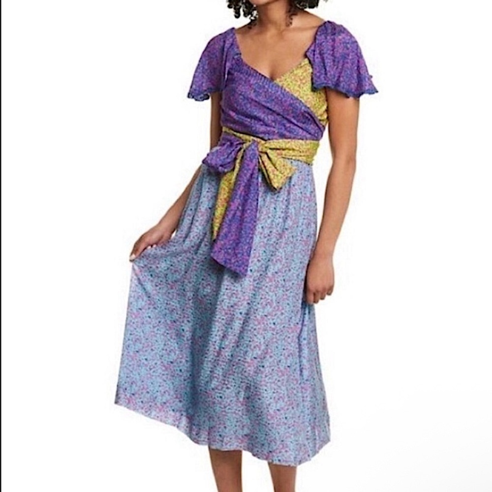 TANYA TAYLOR Teigan Midi Dress